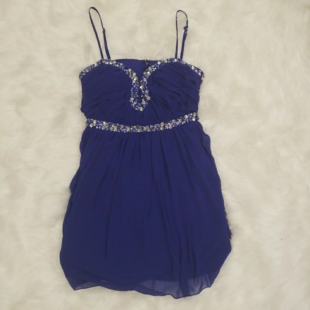 Blue formal dress